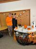 Tom and Nina Briggs, one of many who hosted tables at the indoor “Trunk or Treat” at First Lutheran Church on Halloween. Photo submitted by Nina Briggs