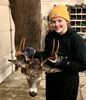 Ella Nordlof, with the 10 point buck harvested in permit area 105, during tue 2023 season. Photo submitted by Kelli Nordlof