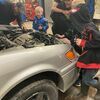 Local Cub Sout Pack 62 enjoyed learning about car care. Photos submitted by Andy Pierson.