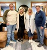 From left, Brad Abbey, Annika Abbey, Cherie Abbey and Steve Abbey. (Photo courtesy of The Furniture Gallery)